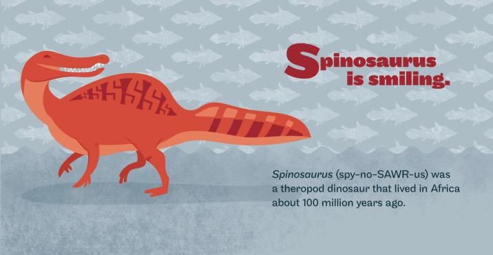 Spinosaurus is Smiling
