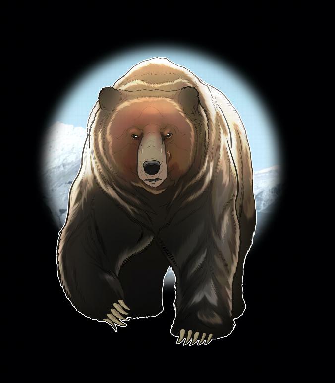 Grizzly Bear Tee Shirt