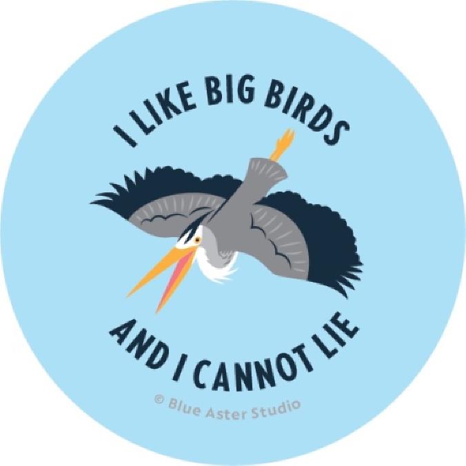 I Like Big Birds - Heron
