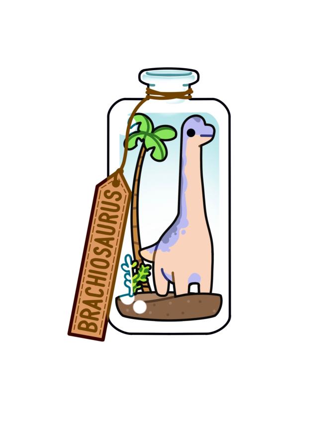 Brachiosaurus in a Jar