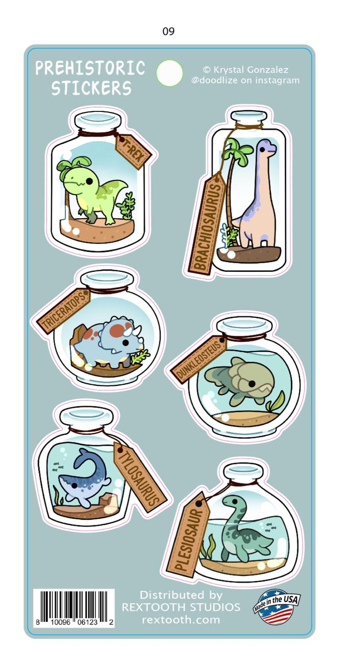 Adorable Dinos in a jar Set