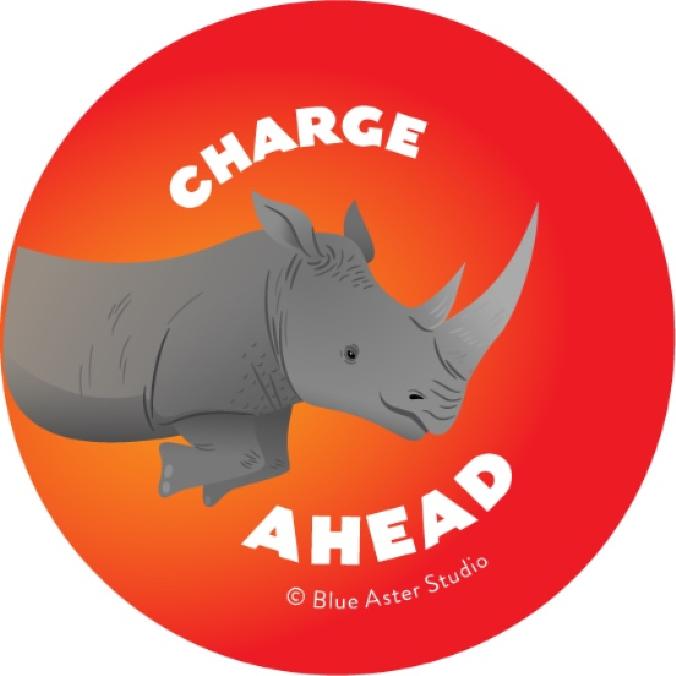 Charge Ahead Rhino