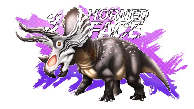 Horned Face Triceratops