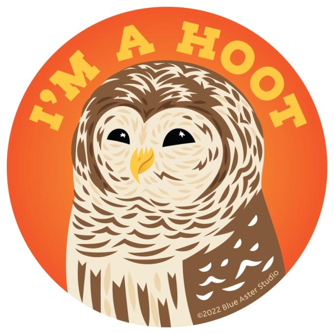 I'm a Hoot Barred owl