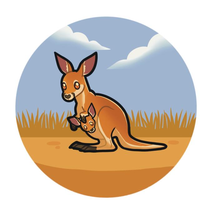 Kangaroo Doodilize Series