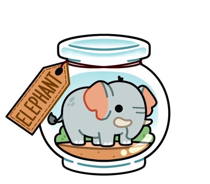Elephant in a Bottle