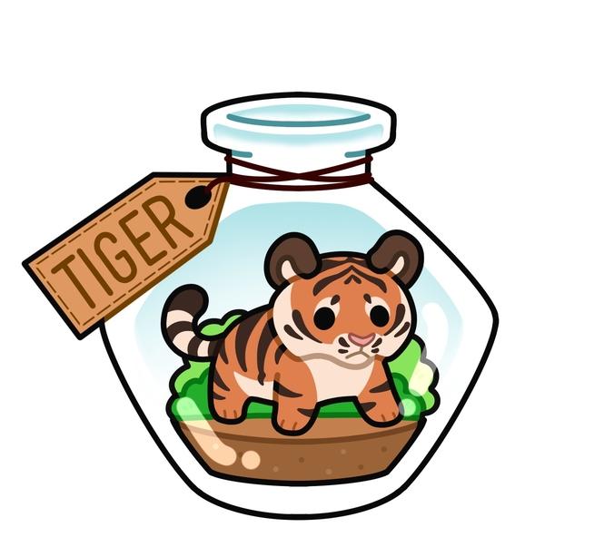 Tiger in a Bottle