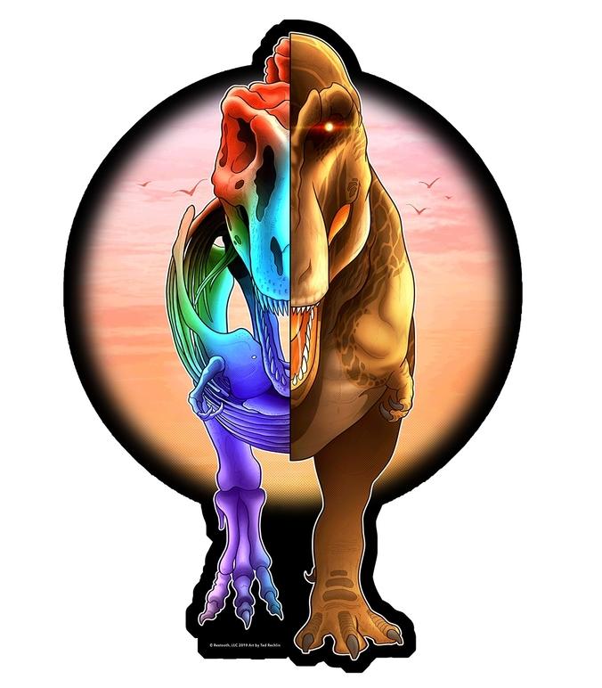 Split Sue the T. rex