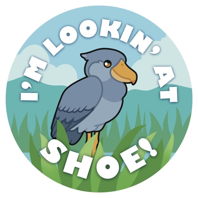 Shoebill - Lookin' at Shoe!