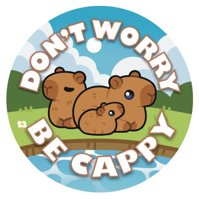 Capybara Sticker