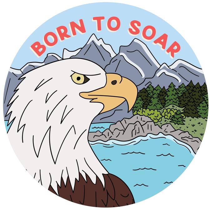 Born to Soar Bald Eagle