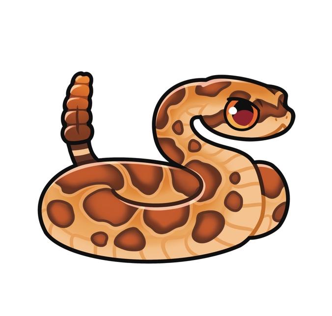 Rattlesnake Sticker