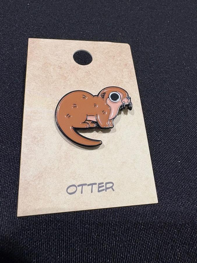 River Otter Lapel Pin