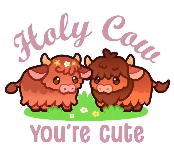 Highland Cows Sticker